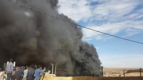 Photo of العيون / اندلاع حريق بأحد مخازن القوات المسلحة الملكية