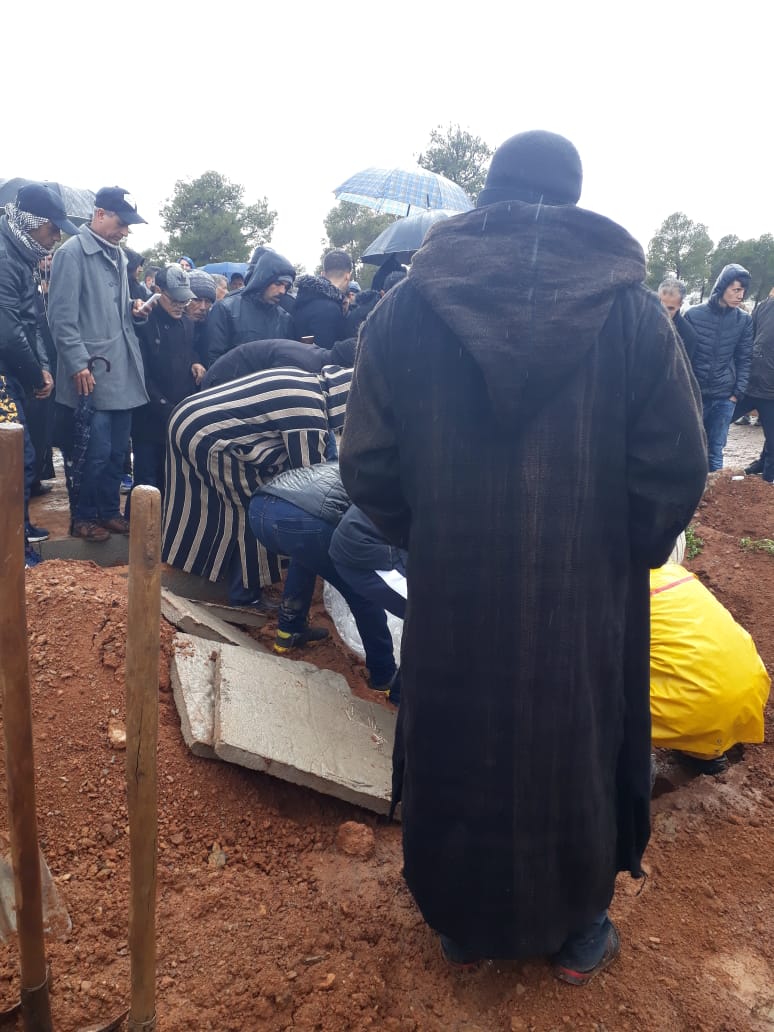 Photo of جرادة / النقابة المستقلة للصحافيين المغاربة تشارك في تشييع جنازة الزميل لخضر محياوي