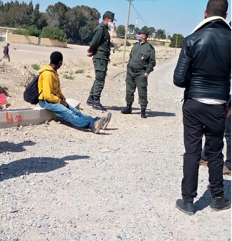 Photo of جرسيف / دورية تابعة للملحقة الإدارية الثالثة توقف مهاجرا من جنسية إيفوارية