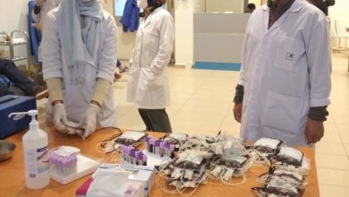 Photo of خنيفرة / الأطقم الطبية بالمركز الاستشفائي الإقليمي تنخرط في حملة للتبرع بالدم