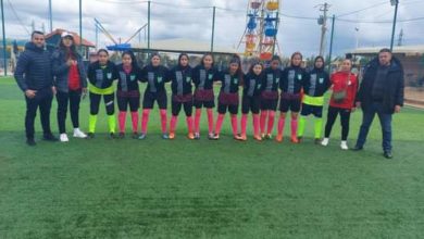 Photo of فريق كرة القدم النسوية يحتفل باليوم العالمي للمرأة