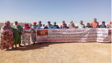 Photo of من مقابر شهداء حرب الصحراء المغربية