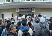 Photo of وقفة صامتة أمام وزارة الثقافة بالرباط