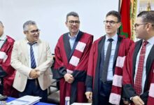 Photo of الدكتوراه بميزة مشرف جدا للباحث الحسين أزوكاغ في القانون العام