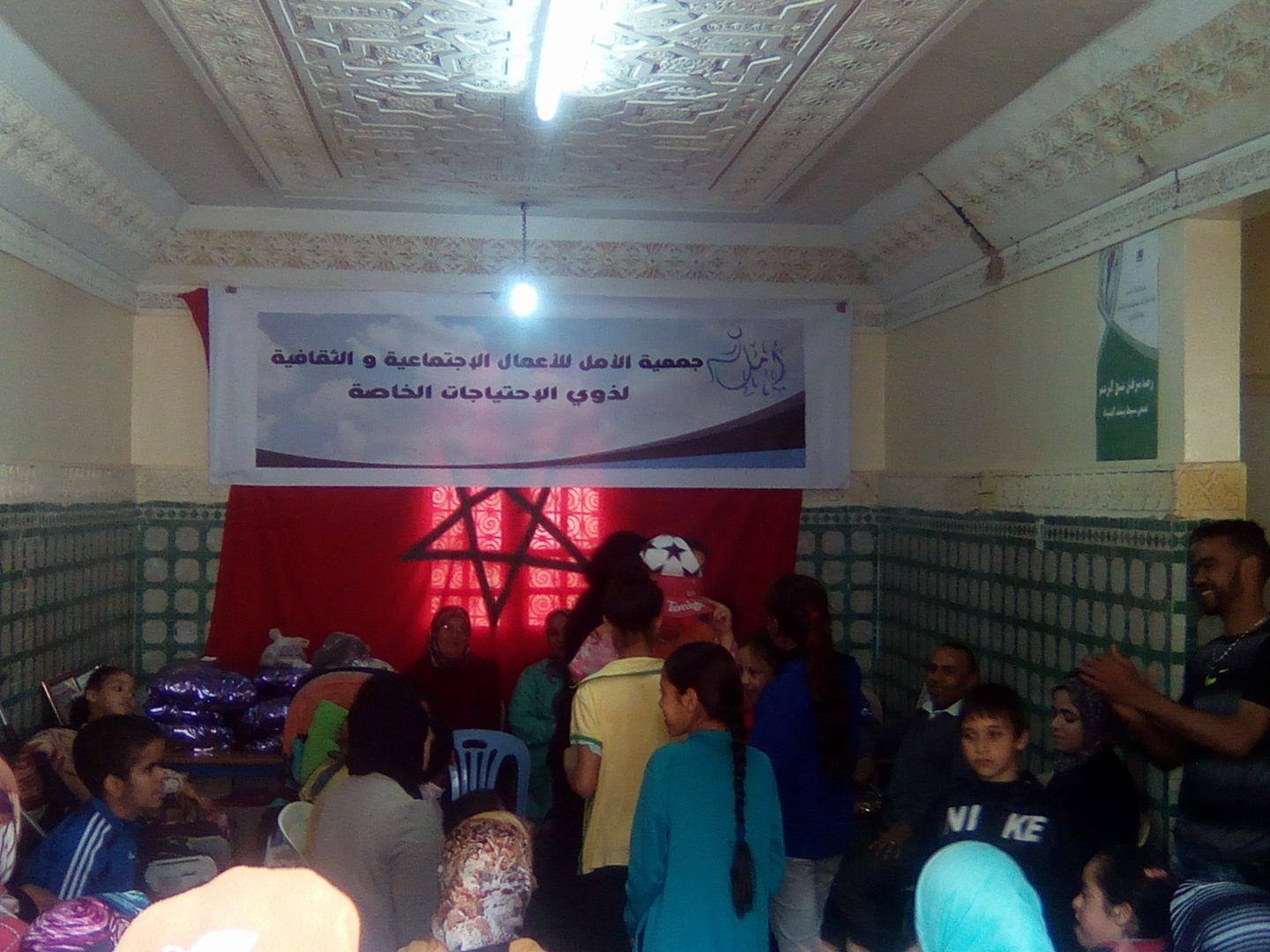 Photo of جمعية الآمل للأعمال الاجتماعية والثقافية لذوي الاحتياجات الخاصة ترسم الفرحة على وجوه الأطفال