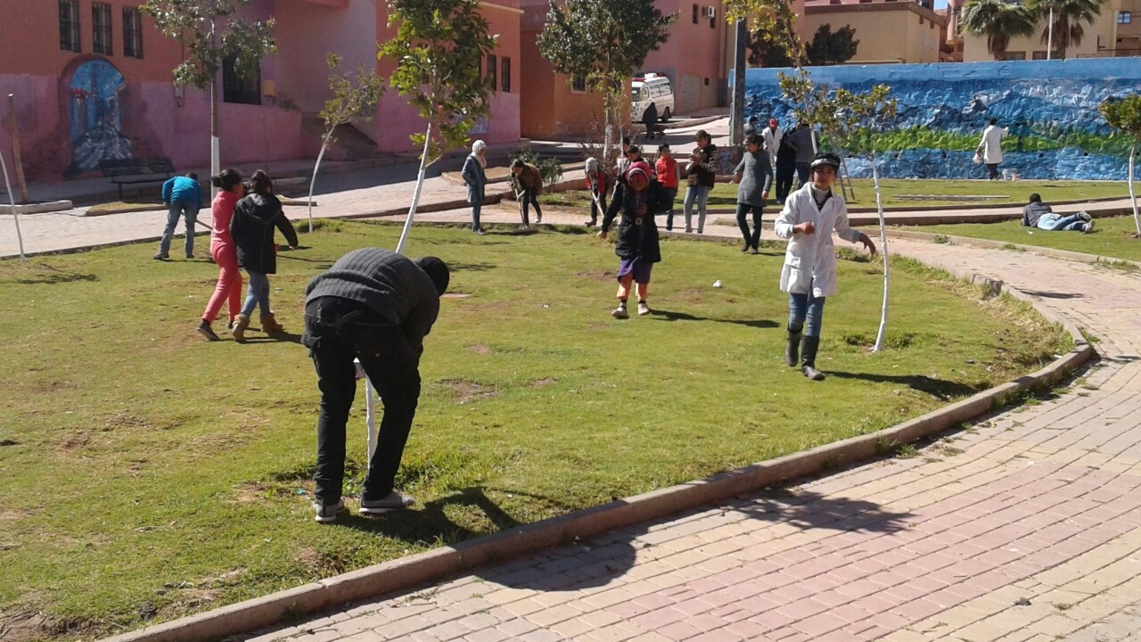 Photo of تيغسالين / تنظيم ورشة فنية تحت شعار  فضاءات عمومية جميلة