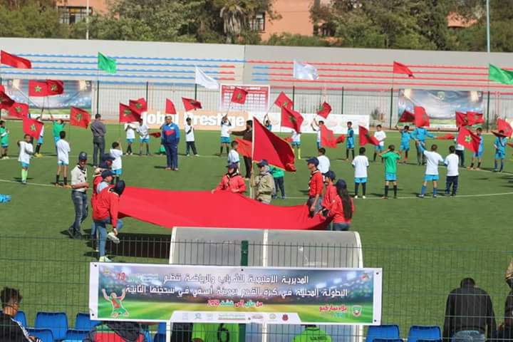 Photo of الحسين شاينان و سامي المليوي يفتتحان النسخة الثانية من البطولة المحلية لكرة القدم