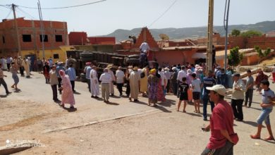 Photo of انقلاب شاحنة محملة ب ”البوطا” وسط تيغسالين