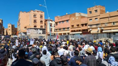 Photo of خنيفرة / التنسيقية الوطنية للأساتذة الذين فرض عليهم التعاقد تنظم مسيرة حاشدة